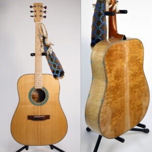 Dreadnaught – Flame & Quilted Maple