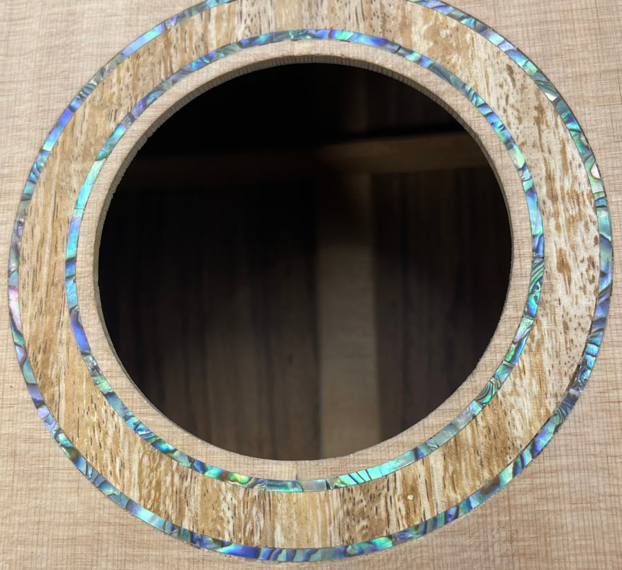 Steve Ward Buffs Guitar